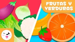 Las frutas y las verduras para niños  Vocabulario para niños  Aprende nuevas palabras [upl. by Filippa948]