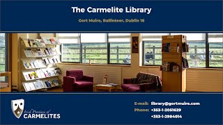 The Carmelite Library Gort Muire [upl. by Constancia]