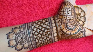 Simple amp Easy Full Hand Mehndi Design  Festive special mehandi [upl. by Martz]