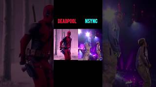 🔥 DEADPOOL amp NSYNC 🔥 BYE BYE BYE DANCE 🎶 deadpool3 byebyebye nsync baile dance comparison [upl. by Serle236]