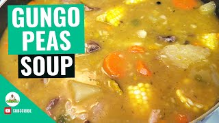 Jamaican Gungo Peas Soup  Pigeon Peas Soup  How to make Jamaican Gungo Peas Soup  Jamaican Soups [upl. by Harms932]