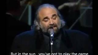 Demis Roussos  Rain And Tears Live In Bratislava 字幕製作 Tracy Dong [upl. by Phyllida]