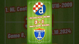 8 2009 U16 Dinamo 31 Samobor goals 1 NL Centar 2425 06102024 croatiafootball hnl 4k [upl. by Eelymmij]