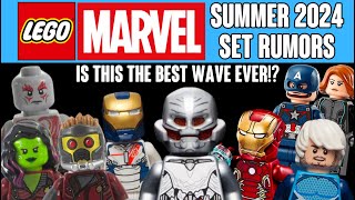 SUMMER 2024 LEGO MARVEL Set RUMORS Is This the BEST Marvel Wave Ever [upl. by Colley]