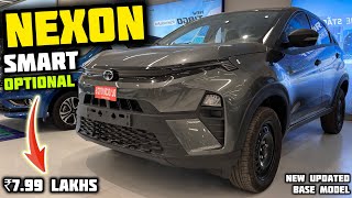 Tata Nexon Smart O 2024 ✅ Nexon Base Model ✅ ₹799 Lakhs [upl. by Notlil]