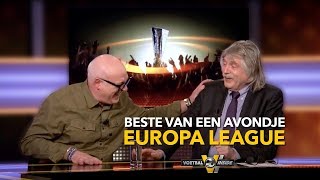 COMPILATIE Avondje Europa League met Derksen Gijp en Genee  VOETBAL INSIDE [upl. by Adnale]