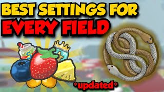 The Best Natro Macro Settings For Every Field UPDATEDRoblox Bee Swarm Simulator [upl. by Tullus]