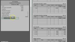 Unadjusted Trial Balance [upl. by Dnama814]