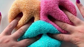 The Most Satisfying Crunchy Floam Slime  Oddly Satisfying Slime ASMR Compilation [upl. by Ahsimat753]