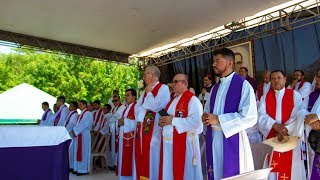 Camino a la Beatificación del Padre Rutilio Grande  Homilía de Mons José Luis Escobar Alas [upl. by Akenom]