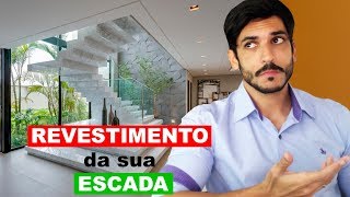 REVESTIMENTO da sua ESCADA [upl. by Ielak343]