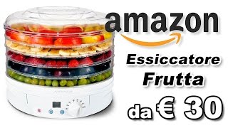 Come Fare la Frutta o Carne Secca con lEssiccatore [upl. by Rednaskela]