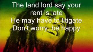 Bob McFerrin Dont Worry be Happy with lyrics original [upl. by Enois]