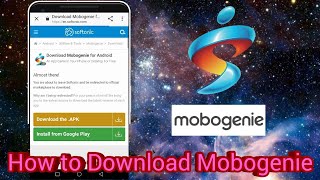 How to Download Mobogenie [upl. by Rednijar]