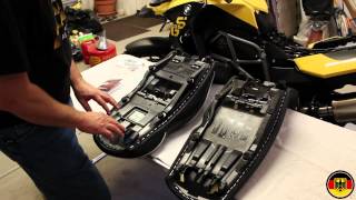 2012 BMW F650GS Sargent Seat Installation [upl. by Nathanial]