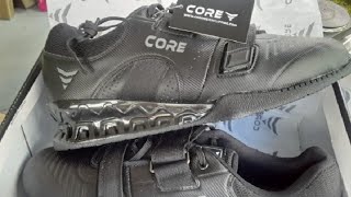 Core Weightlifting Shoes Force Black  Squat Shoes for Men and Women Review Functional and stylish [upl. by Hoi]