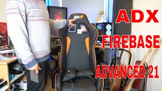 ADX FIREBASE ADVANCED 21 GAMING CHAIR UNBOXING AND ASSEMBLE [upl. by Sigfrid]