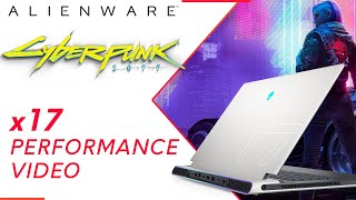 Alienware x17  Cyberpunk 2077 Gameplay Experience  ULTRA Settings [upl. by Adnola]