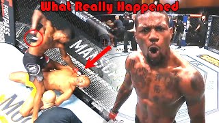 INSANE What Really Happened Kevin Holland vs Jacare Souza [upl. by Eetnahc659]