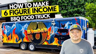 How to Start 40KMonth BBQ Food Truck Business [upl. by Cuttie]