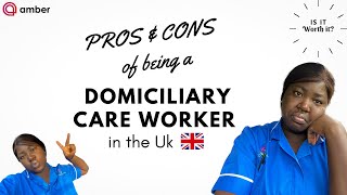 PROS and CONS of being a DOMICILIARY CARE WORKER in the Uk 🇬🇧  Living in Swansea Uk [upl. by Yenaled]