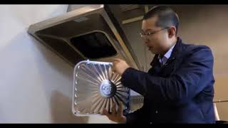 How to clean Robam Rangehood [upl. by Neehcas]