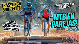 La adrenalina de correr MTB en pareja 🏍️ Trasyunga 2024  50k al limite [upl. by Zhang349]