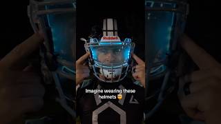 Lightup helmets are WILD 😮‍💨🔥 [upl. by Brynn]