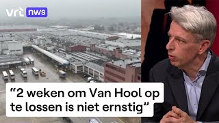 Econoom Geert Noels over kapseizen busbouwer Van Hool [upl. by Ettenaej]