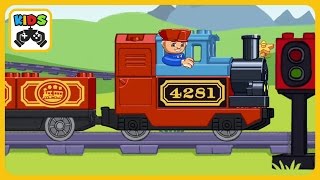 Lego Duplo Train  Railway game for kids by LEGO  iOS  Android Gameplay [upl. by Evilc]