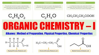 13 Alkanes Method of Preparation Physical Properties Chemical Properties  Alkanes  Organic [upl. by Nylirac]