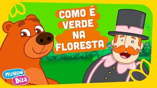 Mundo Bita  Como é Verde na Floresta clipe infantil [upl. by Ekrub]