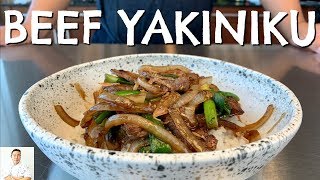 Beef Yakiniku Don  FAST FRIDAYS [upl. by Genny]