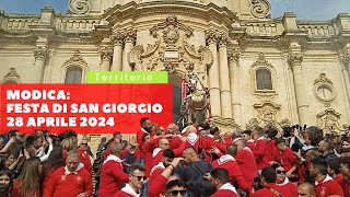 Modica Festa Di San Giorgio 2024 [upl. by Constancy]