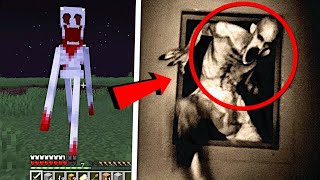 Minecraft Entities That CAUGHT ON CAMERA [upl. by Htebirol897]