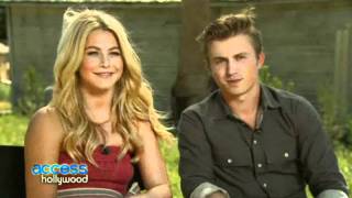 Kenny Wormald and Julianne Hough Ready for Spotlight [upl. by Daberath]