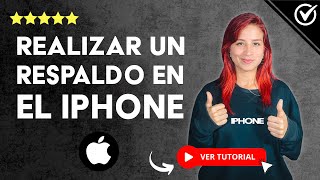 Cómo REALIZAR UN RESPALDO en el iPhone iPad o iPod Touch con iCloud ☁️ No Pierdas tu Información ☁️ [upl. by Preciosa]