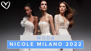 Abiti da sposa  NICOLE MILANO Couture Collezione 2022 [upl. by Magnolia]