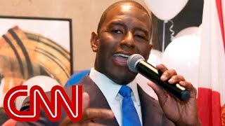 Gillum wins big upset in Florida Democratic primary [upl. by Kilian]