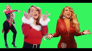 Mariah Carey  All I Want for Christmas  Green screen video template [upl. by Davison490]