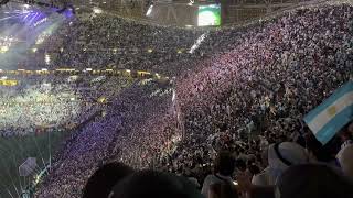 “La Cumbia De Los Trapos”  Argentina vs France  2022 FIFA World Cup Final  Lusail Stadium  Qatar [upl. by Asseneg]