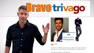 Bravo Trivago  Alpha M Interviews The Trivago Guy [upl. by Wallraff]