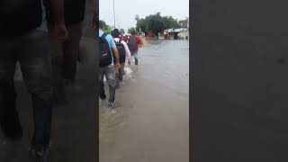 Heavy water lodging in Vadodara29092024  viralvideo vadodara gujaratfloods shorts [upl. by Heddi]