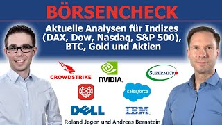 USDaten zur Inflation am Freitag und Aktien der Woche mit Crowdstrike Nvidia Salesforce IBM PDD [upl. by Colton]