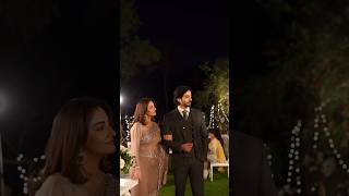 Walima couple dressingstyle 💕💕 Hiba bukhari amp Danish temor viral shorts [upl. by Ahsyt]