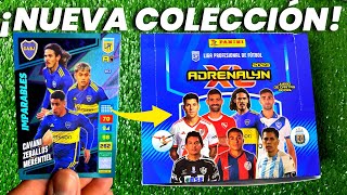 ¡ABRIMOS 1 CAJA DE LA NUEVA COLECCIÓN ADRENALYN XL FÚTBOL ARGENTINO 2023 [upl. by Kilam]