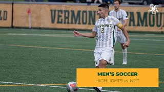 Mens Soccer 4 Vermont vs 5 NJIT  America East Quarterfinals [upl. by Essilem288]