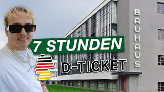 DAFÜR bin 7 STUNDEN DeutschlandTicket gefahren🚉🍀🚂 [upl. by Medarda]