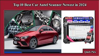 ✅ Top 10 Best Car Autel Scanner Newest in 2024 [upl. by Imik765]