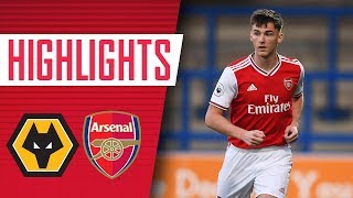 Bellerin amp Tierney play for U23s  Wolves 22 Arsenal  Highlights [upl. by Hildagard977]